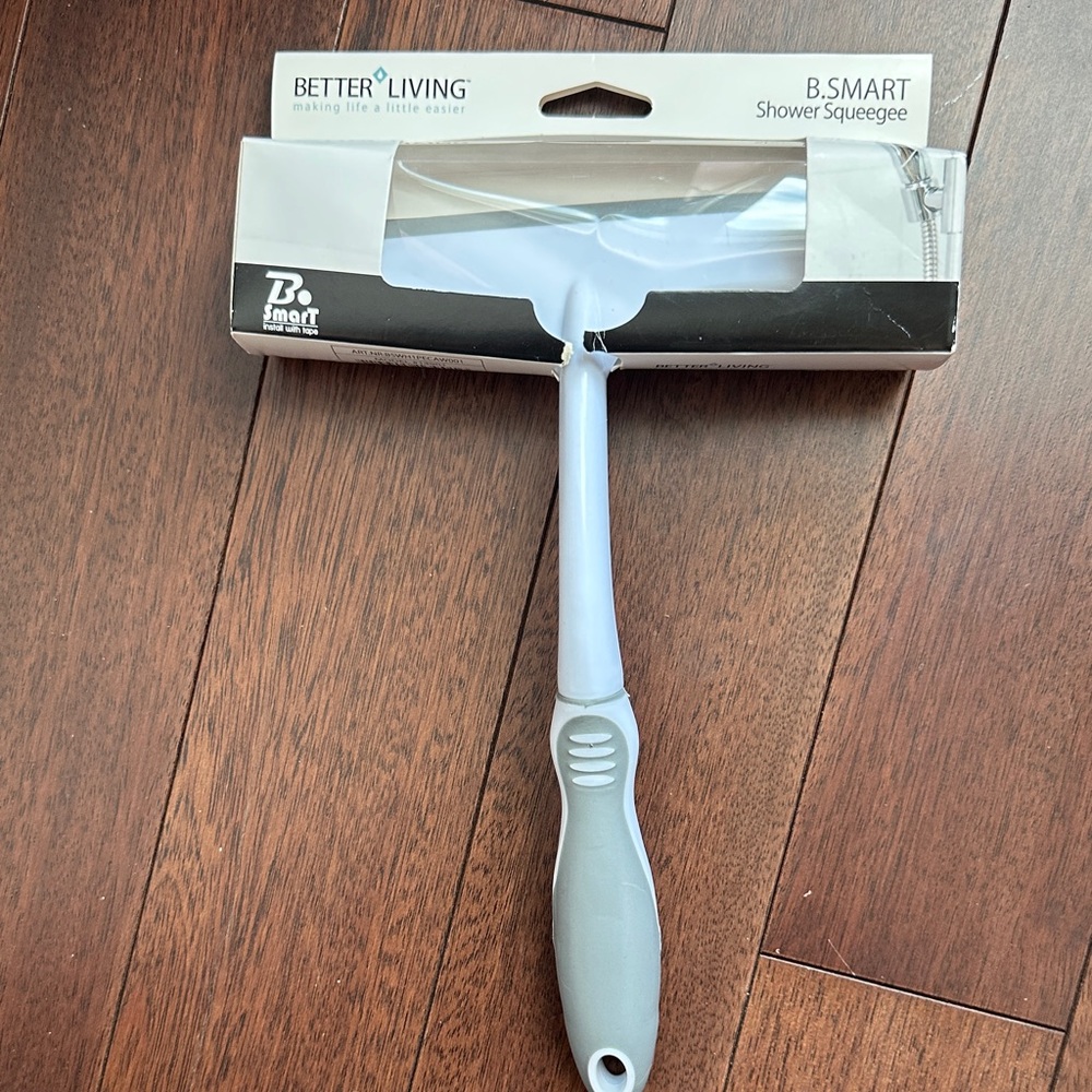 BETTER LIVING B.SMART Gray Shower Squeegee